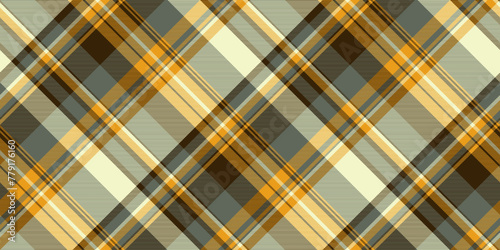 Finish fabric check tartan, modern plaid vector pattern. Infant textile seamless background texture in pastel and light colors.
