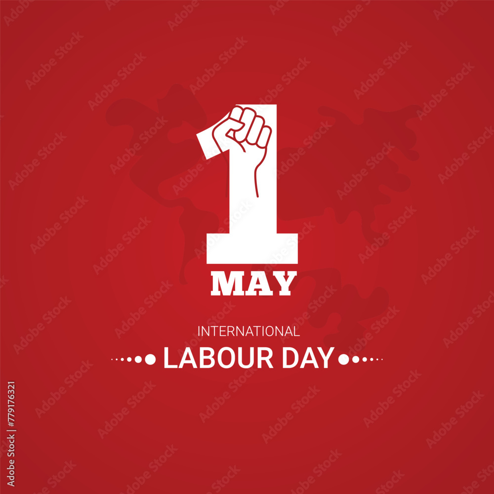 International labor day creative social media poste and text vector illustration design template International labor day creative social media poste and text vector illustration design template