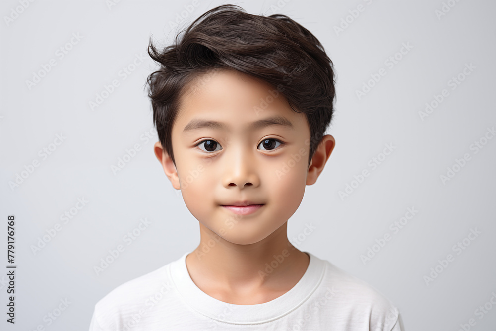 Asian Child boy with white background. Nursery school. Childhood professions. School holidays. Topics related to childhood. Japanese. Chinese. Asian country. Asian Child boy with white background. Nursery school. Childhood professions. School holidays. Topics related to childhood. Japanese. Chinese. Asian country.