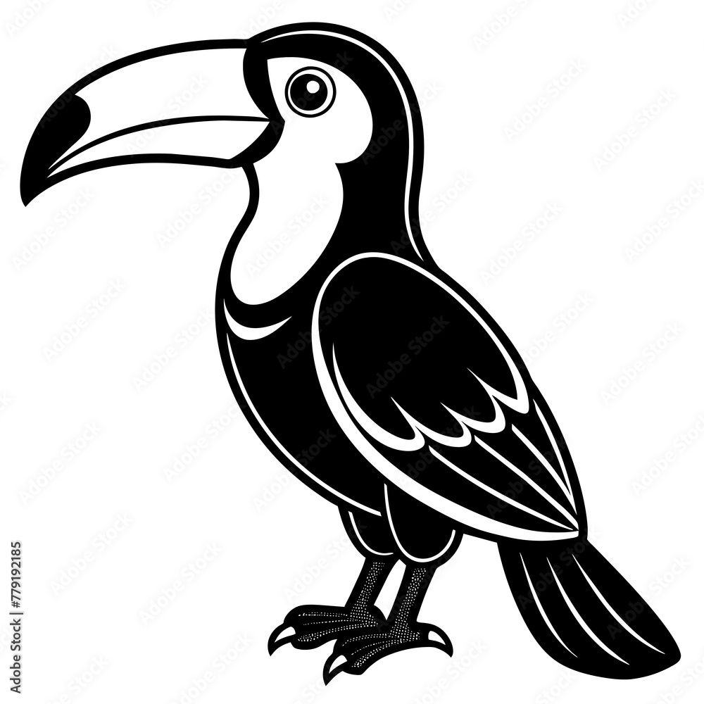 Obraz premium American Goldfinch silhouette vector illustration svg file