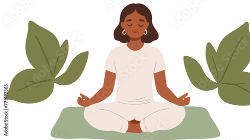 Exploring the Bliss of Meditation. A Woman's Journey to Achieving Mental and Emotional Well-being.