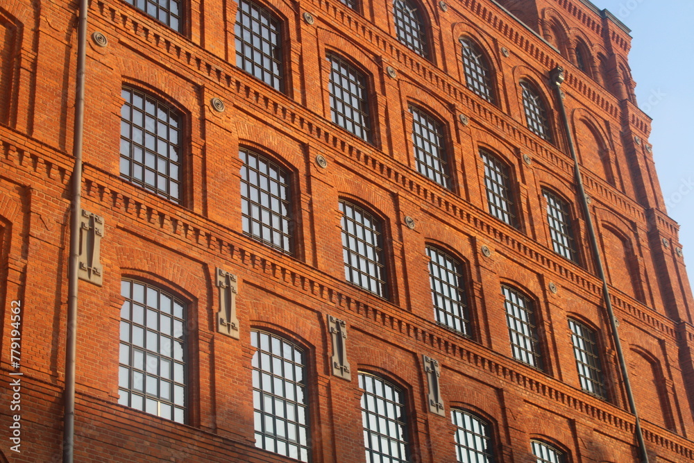 Obraz premium Brick building