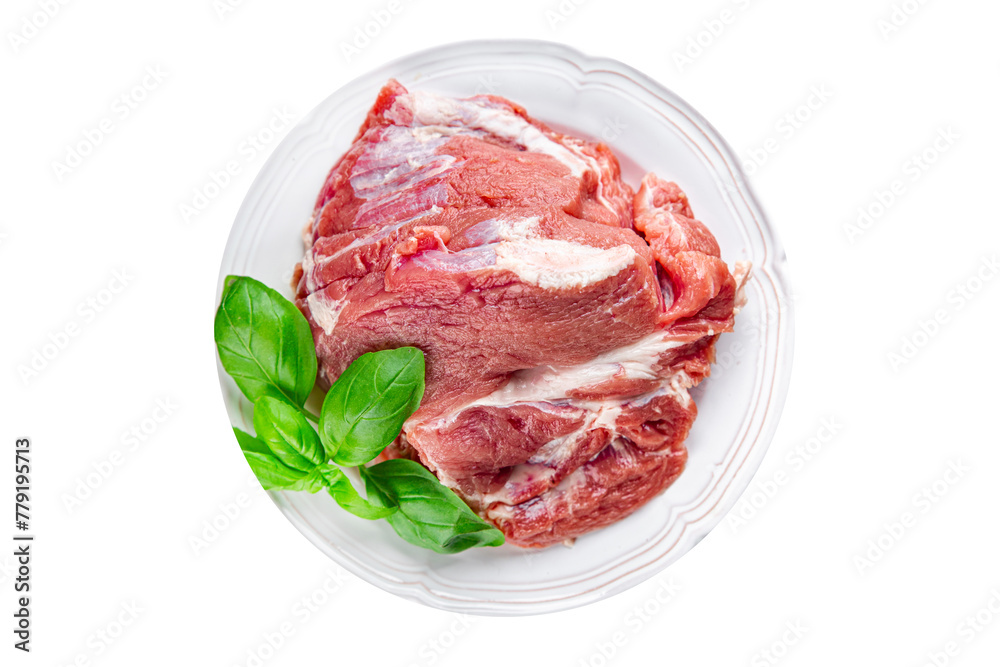raw meat pork fresh pulp food tasty eating cooking appetizer meal food snack on the table copy space food background rustic