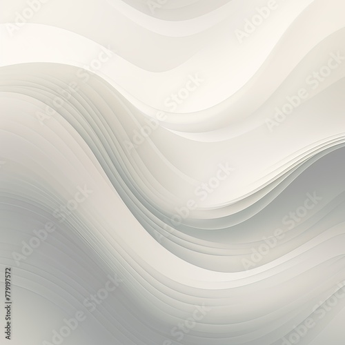 Beige gray white gradient abstract curve wave wavy line background for creative project or design backdrop background © Lenhard