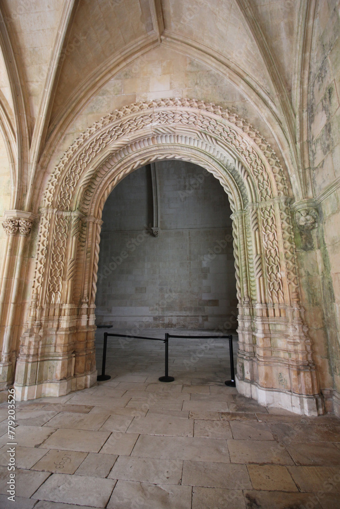 One old monastery in the middle of portugal