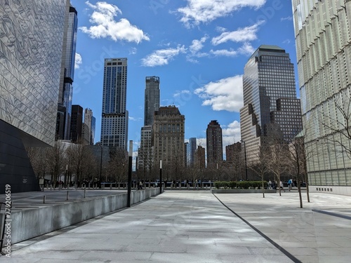 Buildings and Sky in downtown New York City - April 2024