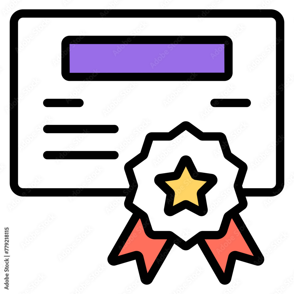 Trendy design icon of degree
Trendy design icon of degree