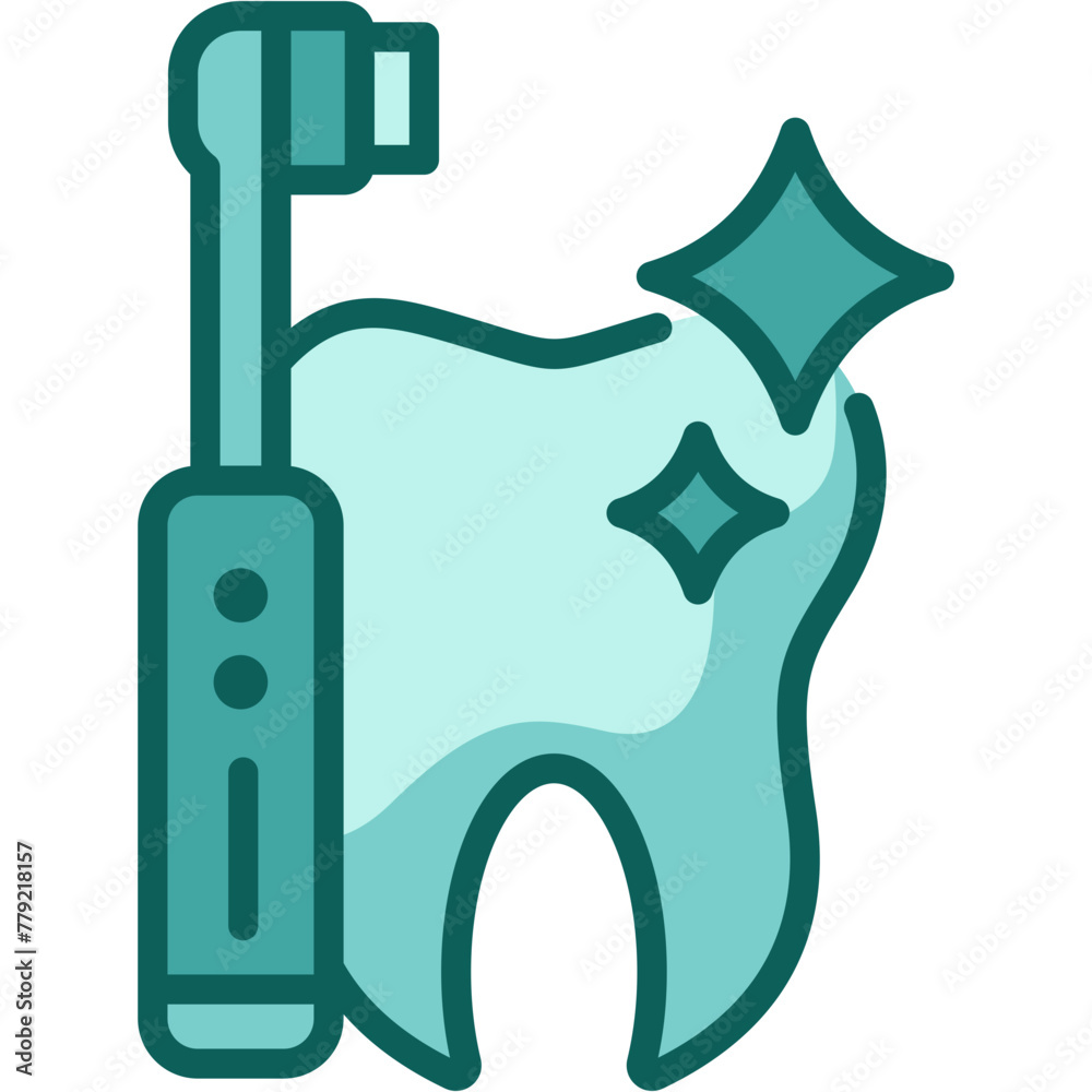 Electric Toothbrush Icon