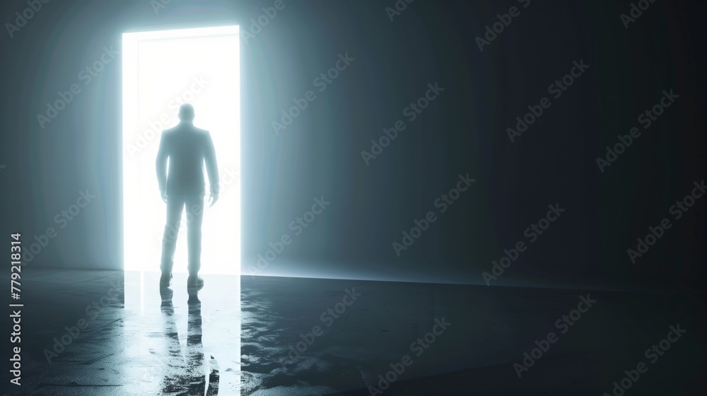 CEO Opening Door to Bright Light CEO Opening Door to Bright Light
