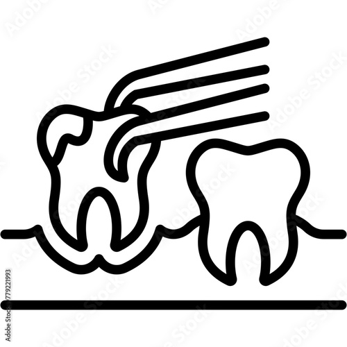 Tooth Extraction Icon
