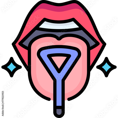Tongue Cleaner Icon