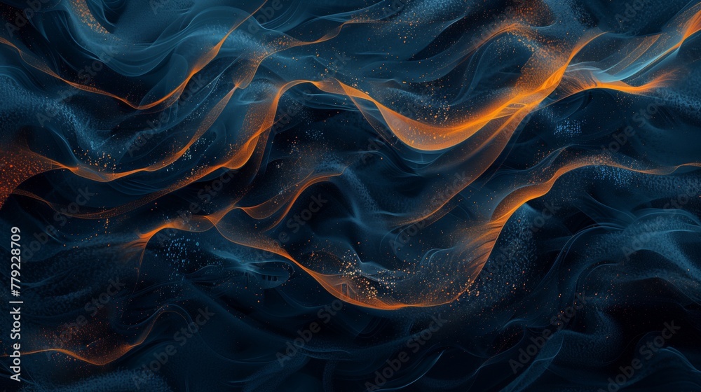 Fototapeta premium Computer Generated Water and Fire Interaction