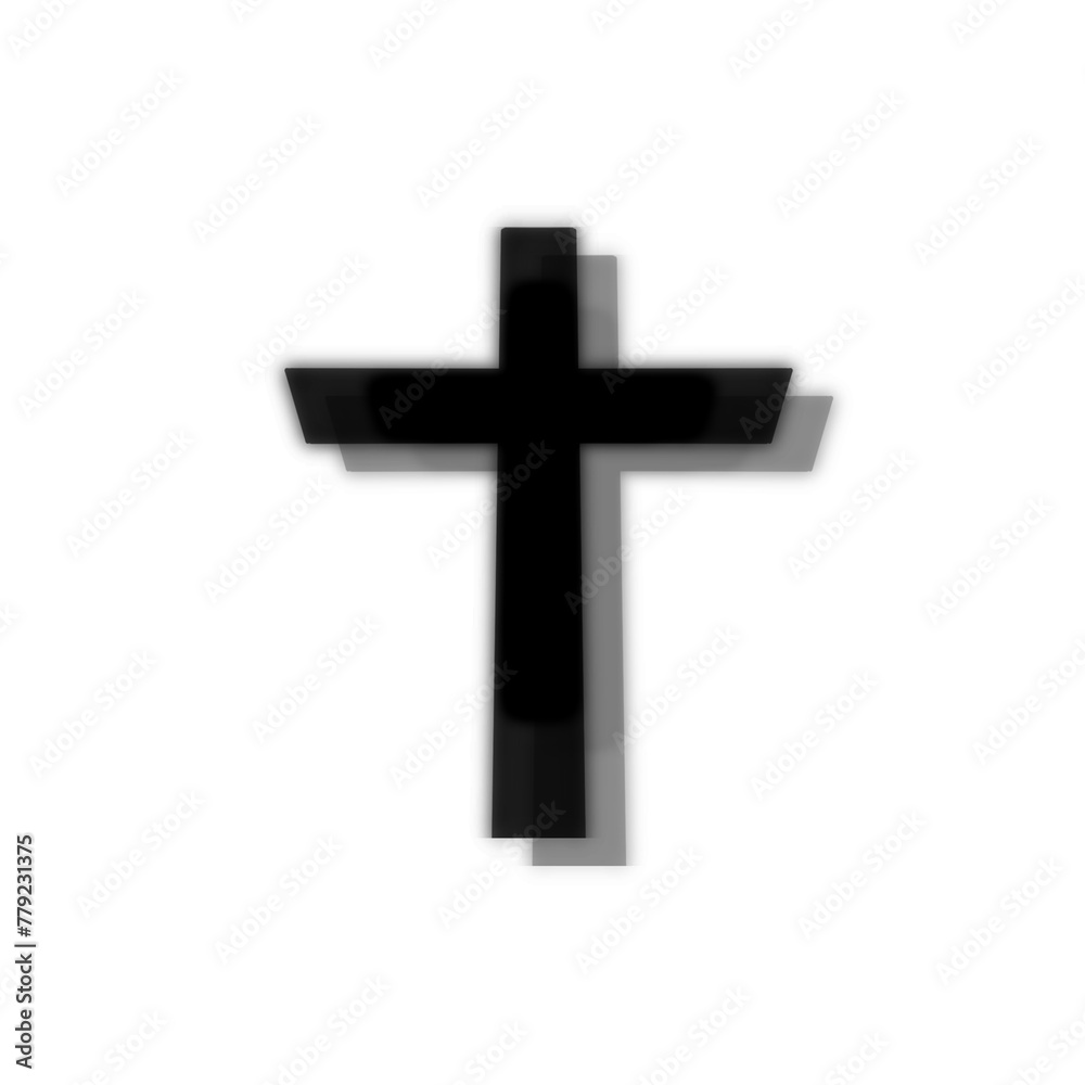 Christian cross christ , religion simple symbol . Pray god.