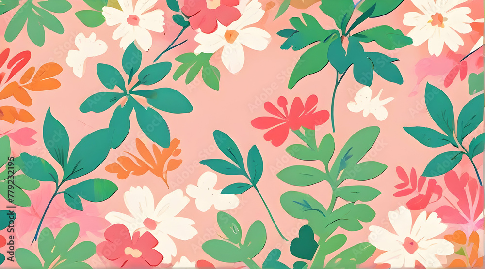 seamless floral pattern seamless floral pattern