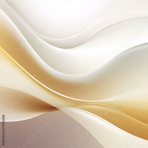 Gold gray white gradient abstract curve wave wavy line background for creative project or design backdrop background