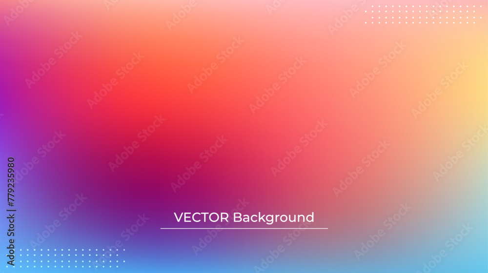 custom made wallpaper toronto digitalSmooth and blurry colorful gradient mesh background. Modern bright rainbow colors. Easy editable soft colored vector banner template. Premium quality