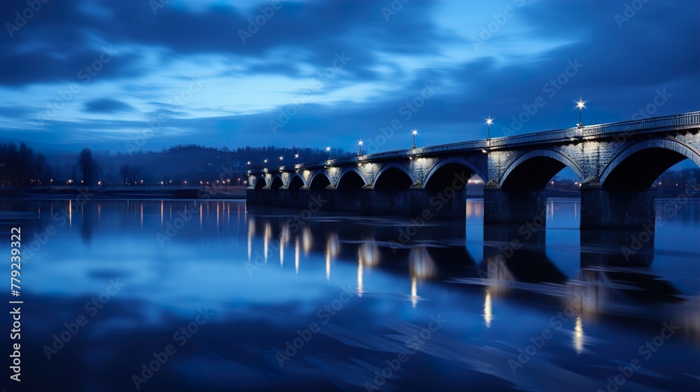 bridge over the river  high definition(hd) photographic creative image