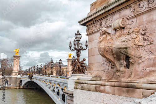 The Pont Alexandre III is a...