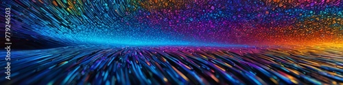Abstract multicolored 3D background. Background for social media banner, website and for your design, space for text.
