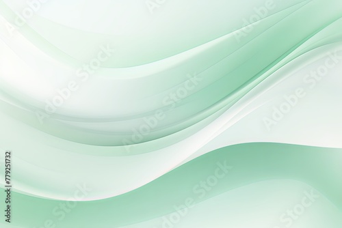 Mint Green gray white gradient abstract curve wave wavy line background for creative project or design backdrop background © Lenhard