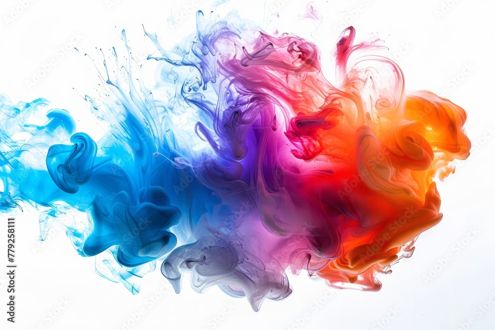 Color splash, Color explosion