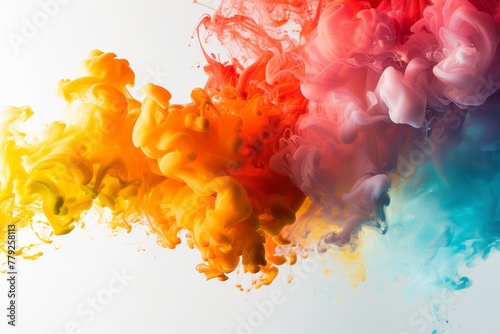 Color splash  Color explosion