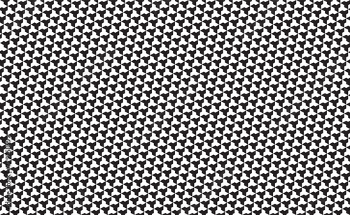 Geometric Pin wheel black and white seamless pattern vector