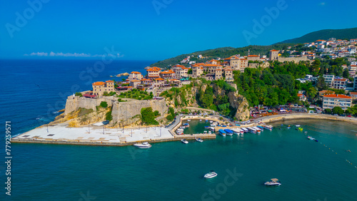 Panorama of Ulcinj in Montenegro