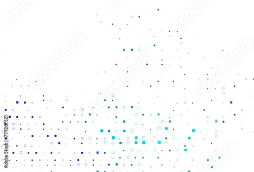 Light Multicolor, Rainbow vector template with square style.