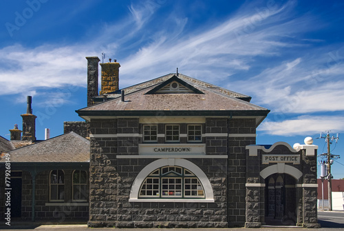 The historic Camperdown Post Office built in 1863, in Camperdown, Victoria, Australia. photo