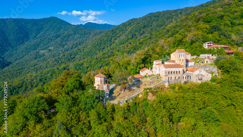 Foto Summer day at Nekresi monastery in Georgia