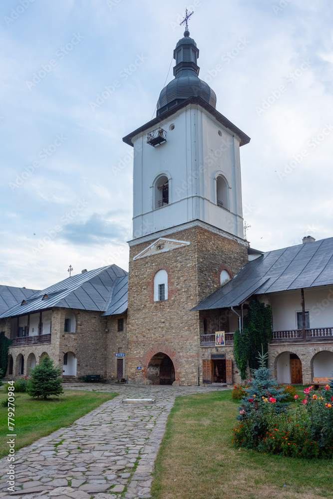 Neamt monastery during a cloudy day in Romania Neamt monastery during a cloudy day in Romania