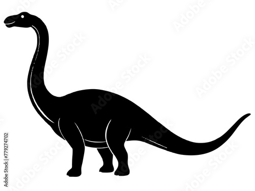 dinosaur silhouette  Silhouette  Vector logo Art design  Icons  and Graphics vector illustration