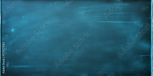 Sky Blue blackboard or chalkboard background with texture of chalk school education board concept  dark wall backdrop or learning concept with copy space blank for design photo text or product