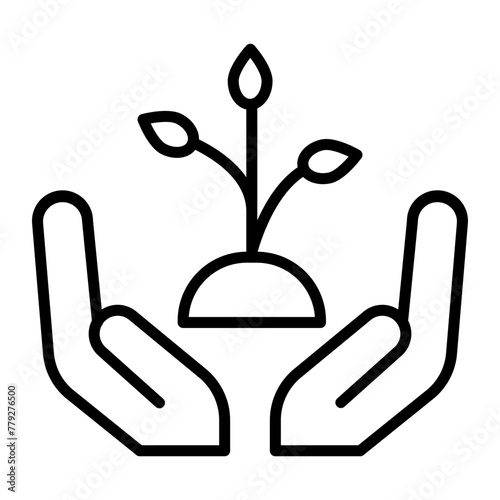 Grow Line Icon