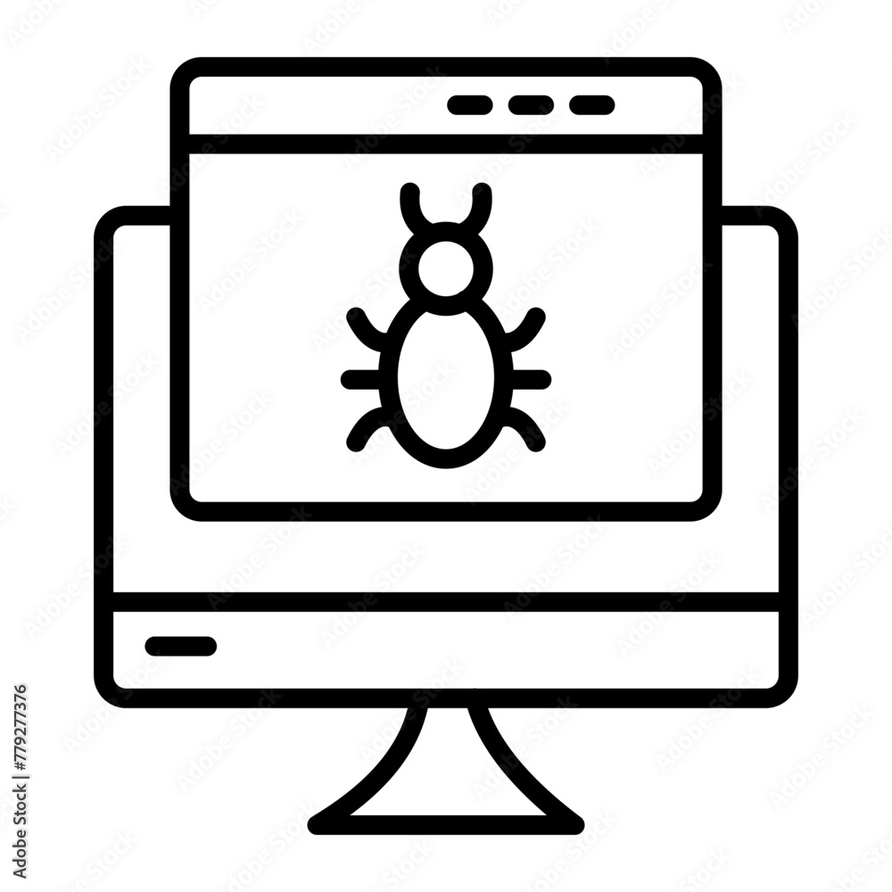 Debug Line Icon Debug Line Icon