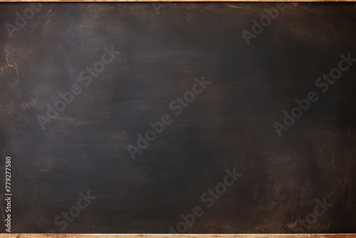 Tan blackboard or chalkboard background with texture of chalk school education board concept, dark wall backdrop or learning concept with copy space blank for design photo text or product 