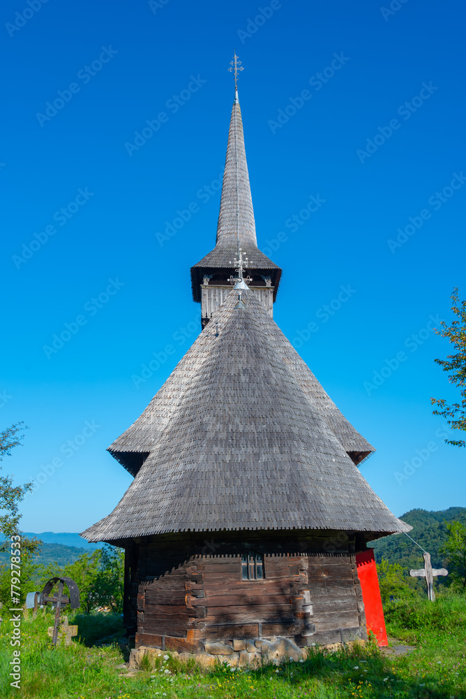 Summer day at Barsana church in Romania Summer day at Barsana church in Romania