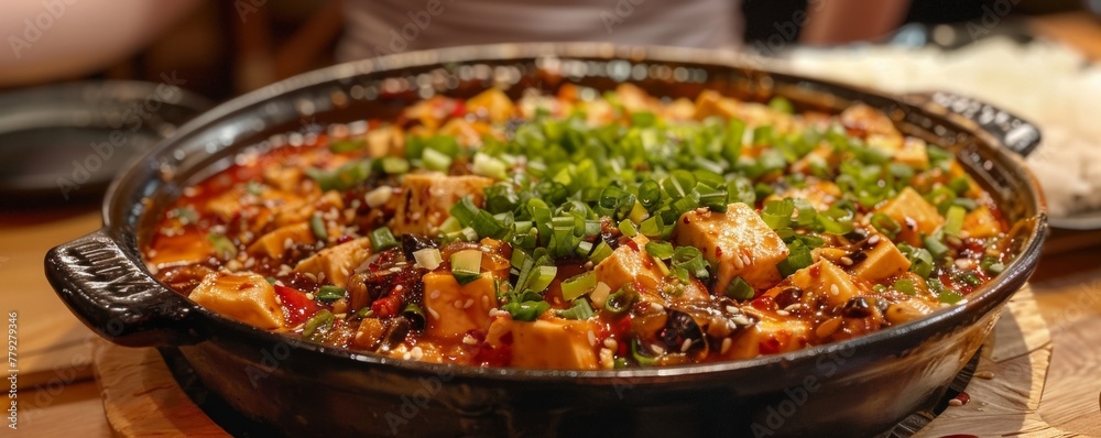 Mapo Tofu spicy spectacle Mapo Tofu spicy spectacle