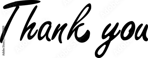 シンプルなThank you