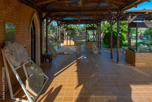 Historical buildings at Qala Ethnographic Complex in Azerbaijan