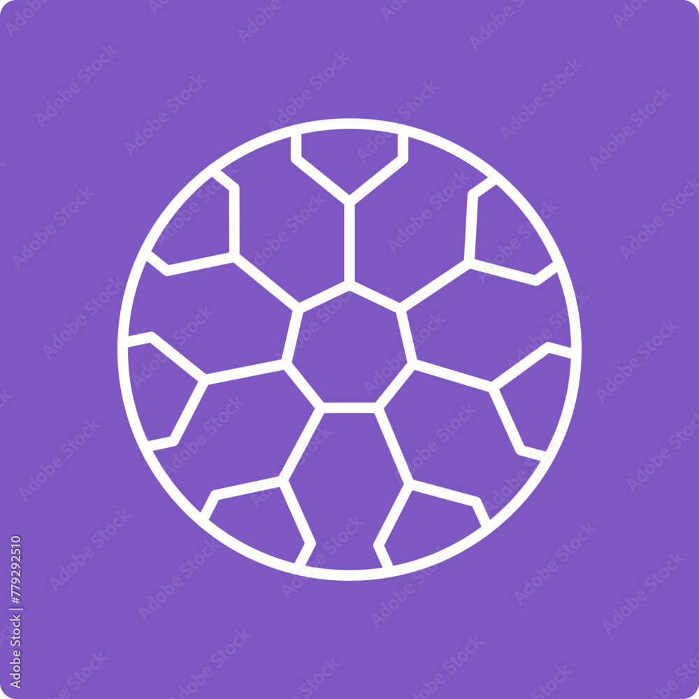 Fototapeta premium Football Icon