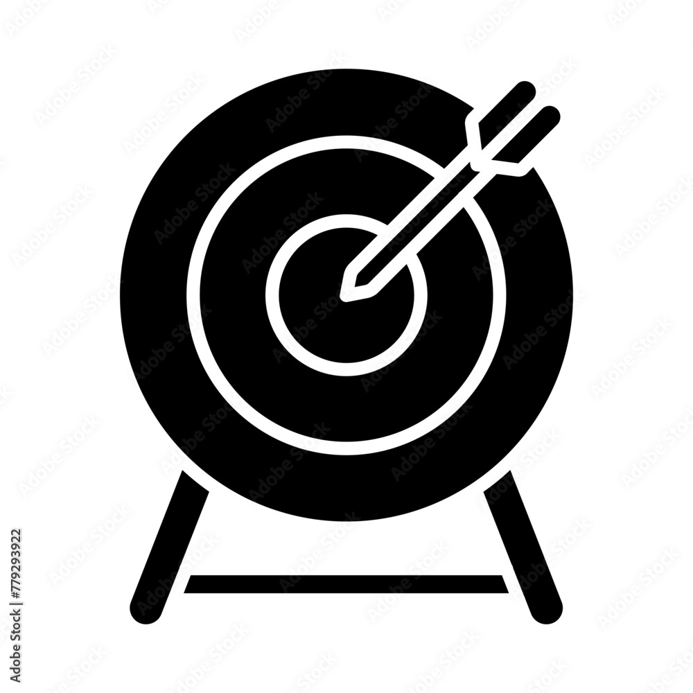 Dart Board Icon Dart Board Icon
