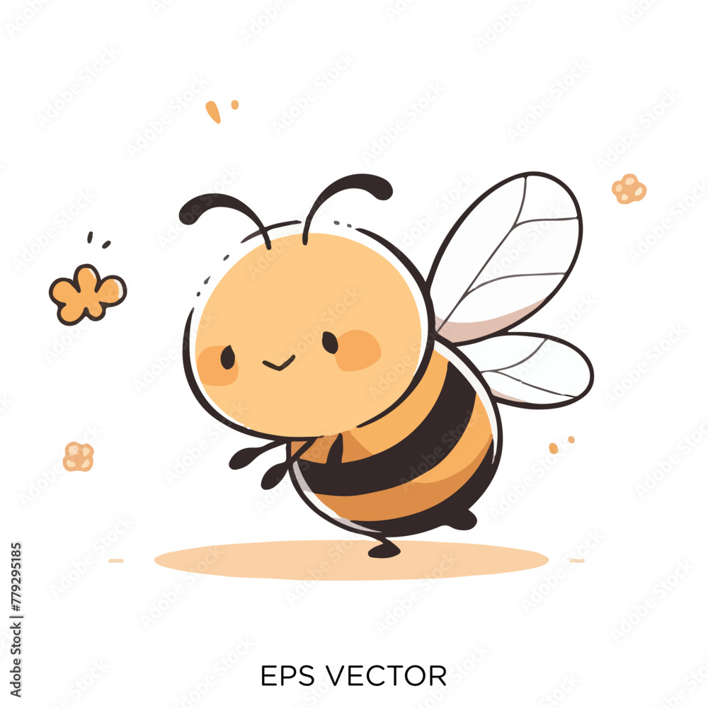 Obraz premium bee, bumblebee, bee clipart
