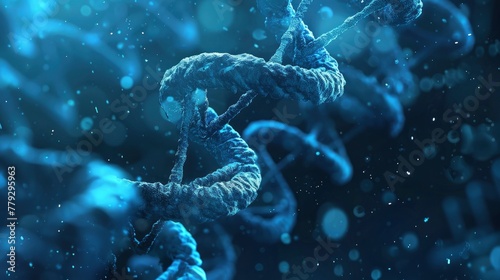 close up background illustration digital visual DNA suitable for digital and print
