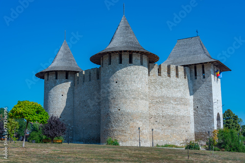 Soroca fortress viewed during a sunny summer day in Moldova photo