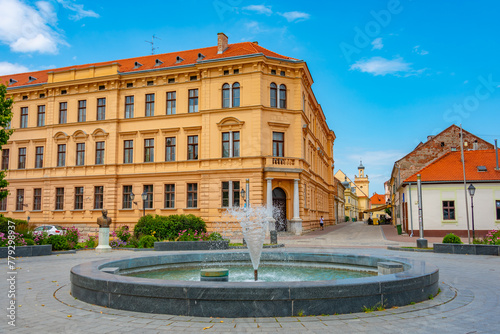 Fényképezés Pedestrian street in the old town of Osijek, Croatia