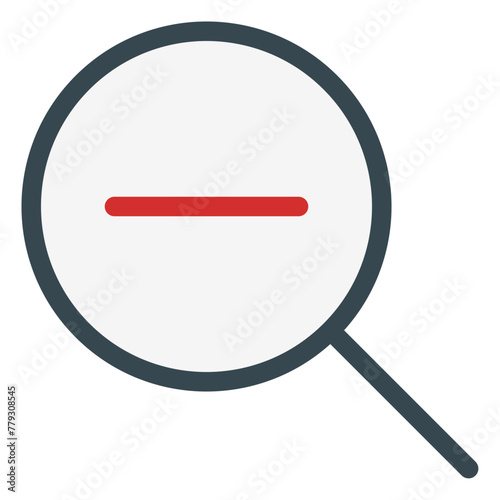 zoom out icon 