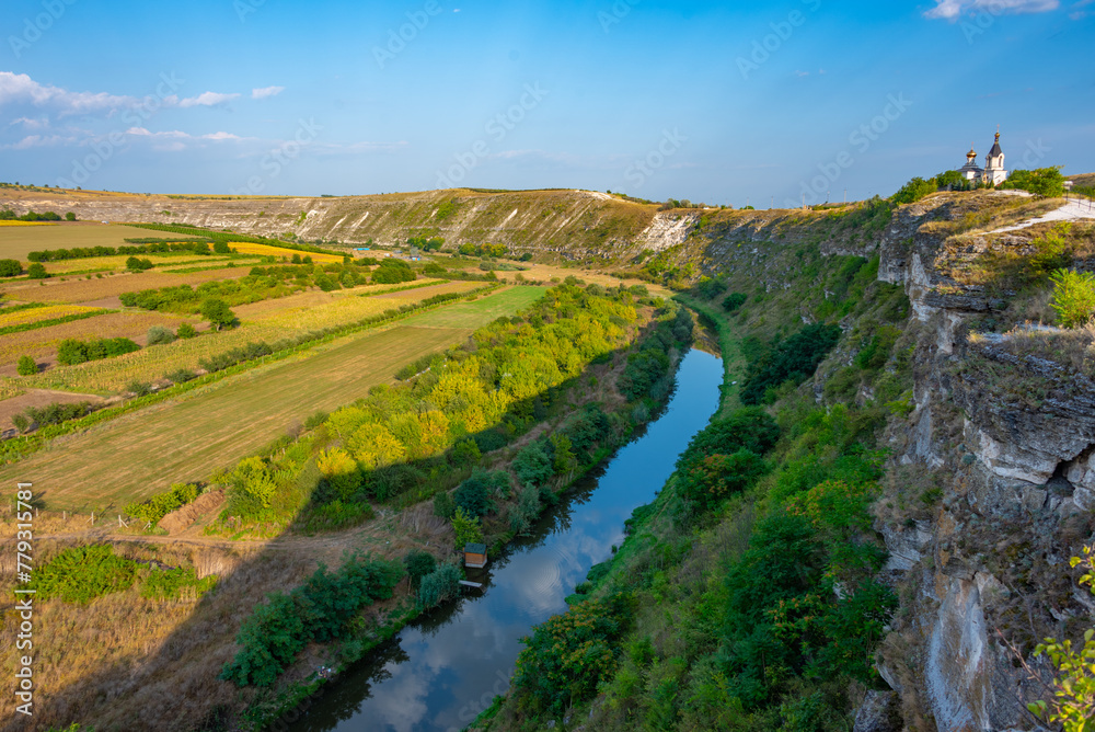 Fototapeta premium Landscape of Orheiul Vechi National park in Moldova