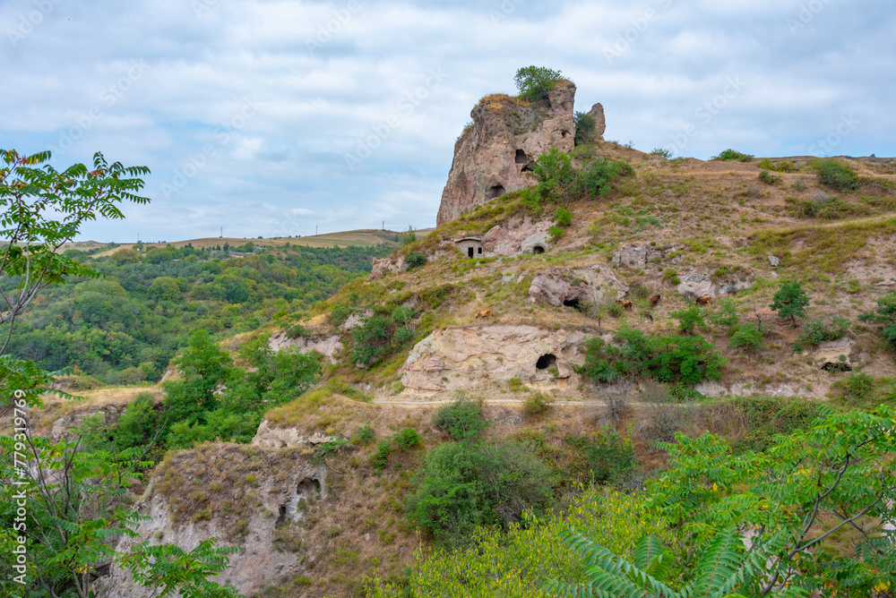 Old Khndzoresk abandoned cave town in Armenia Old Khndzoresk abandoned cave town in Armenia